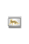 Σύνδεσμος (Link) NOMINATION - Λεοπάρδαλη σε χρυσό 18Κ με σμάλτο