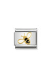 Σύνδεσμος (Link) NOMINATION - Μέλισσα σε χρυσό 18Κ με σμάλτο