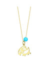 Necklace 14ct Gold by SAVVIDIS Zodiac Capricorn