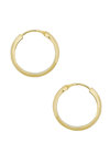 Hoop Earrings 9ct gold by Savvidis