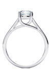 Μονόπετρο δαχτυλίδι SAVVIDIS από λευκόχρυσο 18Κ με διαμάντι (No 54)