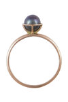Δαχτυλίδι SAVVIDIS από ροζ χρυσό 14Κ με μαργαριτάρι (No 54)