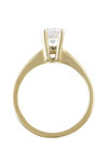 Solitaire Ring 14ct Gold with Zircon by SAVVIDIS (No 52)