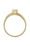 Μονόπετρο δαχτυλίδι SAVVIDIS από χρυσό 14Κ με ζιργκόν (Νο 54)