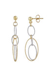 Earrings 14ct Gold and White Gold by SAVVIDIS