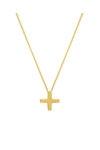 Necklace 14ct Gold with Cross by SAVVIDIS