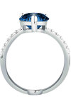 CHIARA FERRAGNI First Love Rhodium Plated Ring with Zircons (No 16)