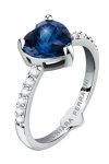 CHIARA FERRAGNI First Love Rhodium Plated Ring with Zircons (No 18)