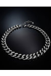 CHIARA FERRAGNI Chain Rhodium Plated Necklace with Zircon