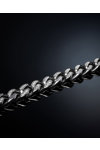 CHIARA FERRAGNI Chain Rhodium Plated Necklace with Zircon
