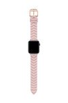 TED Chevron Pink Leather Strap for APPLE Watches 38-40 mm