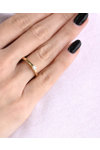 Μονόπετρο δαχτυλίδι SAVVIDIS από χρυσό 18K με διαμάντια (Νο 54)