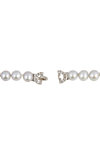 Necklace 14ct White Gold clasp by SAVVIDIS with Pearls