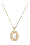 GO Golden Plated Necklace with Pearl