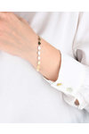 Bracelet 9ct Gold Chain Hearts by SAVVIDIS