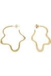 JCOU Like The Wind 14ct Gold-Plated Sterling Silver Earrings set