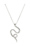 JCOU Like The Wind Rhodium-Plated Sterling Silver Necklace
