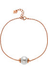 VOGUE Starling Silver 925 Bracelet Gold Plated 18K with Pearl
