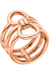 VOGUE Starling Silver 925 Ring Rose Gold Plated 18K