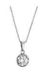 VOGUE Starling Silver 925 Necklace Gold Plated 18K with Zircon