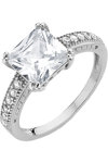 VOGUE Starling Silver 925 Solitaire Ring with Zircon