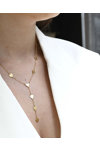 Necklace The Love Collection in 9ct Gold with Hearts by SAVVIDIS