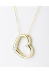Necklace with heart The Love Collection 9K Gold by SAVVIDIS