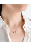 Necklace in arrow shape made of 14ct gold by FaCad'oro