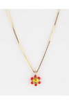 Necklace made of 9ct gold and Enamel by Ino&Ibo