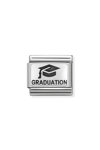 Σύνδεσμος (Link) NOMINATION αποφοίτησης (GRADUATION) από ατσάλι και ασήμι με σμάλτο