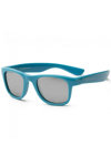 KOOLSUN Kids Sunglasses WAVE Cendre Blue 3-10 Years Old
