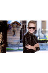 KOOLSUN Kids Sunglasses WAVE MATTE BLACK 3-10 Years Old