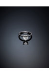 Δαχτυλίδι CHIARA FERRAGNI Love Parade από επιροδιωμένο κράμα μετάλλων με ζιργκόν (No 14)