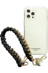 LA COQUE FRANCAISE Romy 40cm Cord & Metal Chain with Gold Coloured Links
