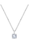 9ct White Gold Necklace with Zircons by SAVVIDIS