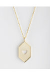 Pendant Forever I See Love in 14ct Gold by SOLEDOR