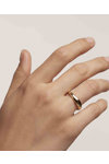 Δαχτυλίδι PDPAOLA Motion Pirouette Gold Ring από επιχρυσωμένο (18Κ) Ασήμι 925 (No 54)
