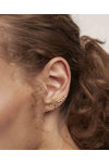 Σκουλαρίκια PDPAOLA Motion Ocean Gold Earrings Set από επιχρυσωμένο (18Κ) Ασήμι 925