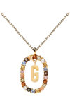 PDPAOLA Letters 2021 Letter G Necklace made of 18ct-Gold-Plated Sterling Silver
