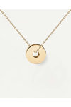 PDPAOLA Carry Overs SS Atlas Gold Necklace made of 18ct-Gold-Plated Sterling Silver