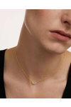 Κολιέ PDPAOLA Carry-Overs Mini Crown Gold Necklace από επιχρυσωμένο (18Κ) Ασήμι 925