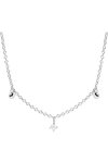 PDPAOLA Carry-Overs Miami Silver Chain Necklace made of Rhodium-Plated Sterling Silver