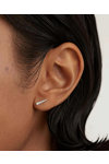 Μονό σκουλαρίκι PDPAOLA Carry-Overs Tea Single Silver Earring από επιροδιωμένο Ασήμι 925