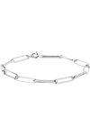 PDPAOLA Carry-Overs Big Statement Chain Silver Bracelet made of Rhodium-Plated Sterling Silver