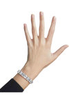 SWAROVSKI White Millenia bracelet Octagon cut