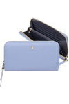 Γυναικείο πορτοφόλι FESTINA Mademoiselle με φερμουάρ από γαλάζιο δέρμα