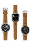 TIMBERLAND Lacandon Brown Leather Smart Strap Replacement for Smartwatches (20 mm)