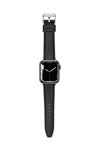 TIMBERLAND Lacandon Black Leather Smart Strap Replacement for Smartwatches (22 mm)