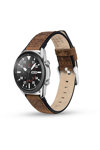 TIMBERLAND Valdivian Brown Leather Smart Strap Replacement for Smartwatches (22 mm)