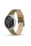 TIMBERLAND Daintree Khaki Leather Smart Strap Replacement for Smartwatches (20 mm)
